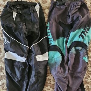 Thor Kids Black and Teal Adventure Pants